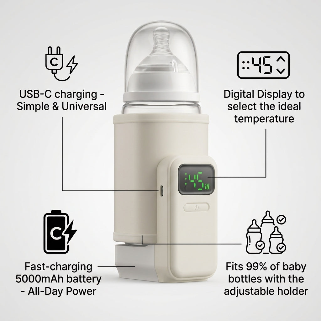 Mother’s Haven™ Easy-Go Bottle Warmer