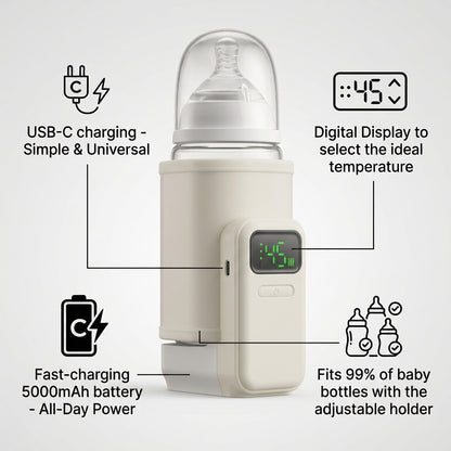 Mother’s Haven™ Easy-Go Bottle Warmer